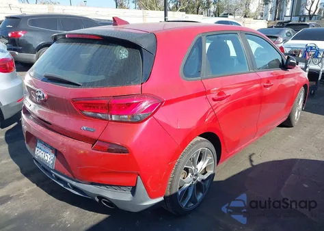 2020 Hyundai Elantra Gt N Line from USA, damaged, VIN KMHH55LC0LU139545